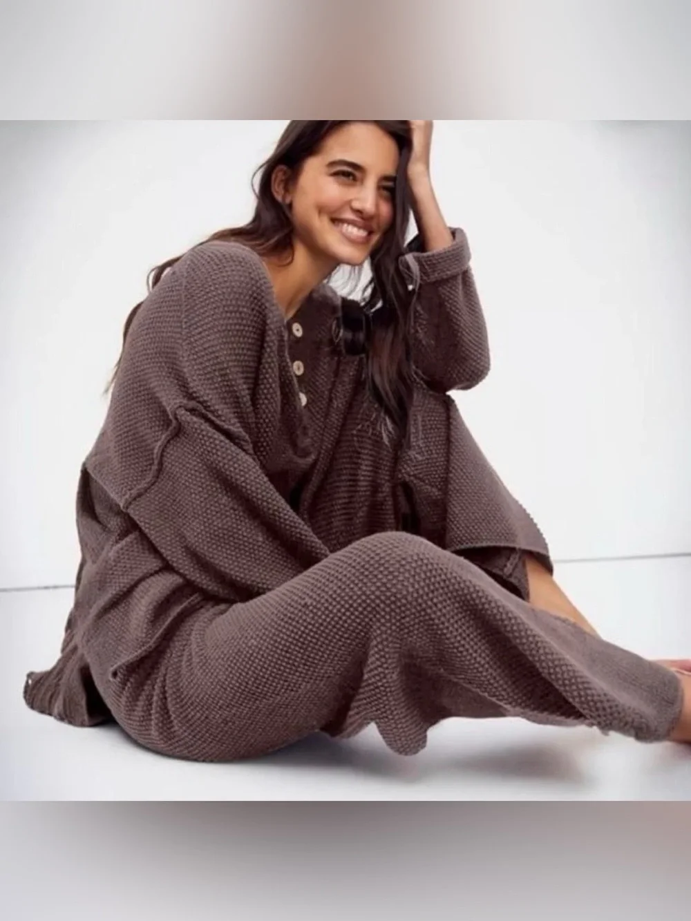 NWOT Free People Hailee Sweater Set $128 MSRP